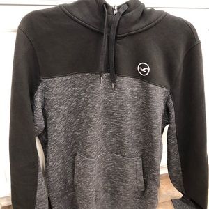 Men’s Hollister black/gray hoodie